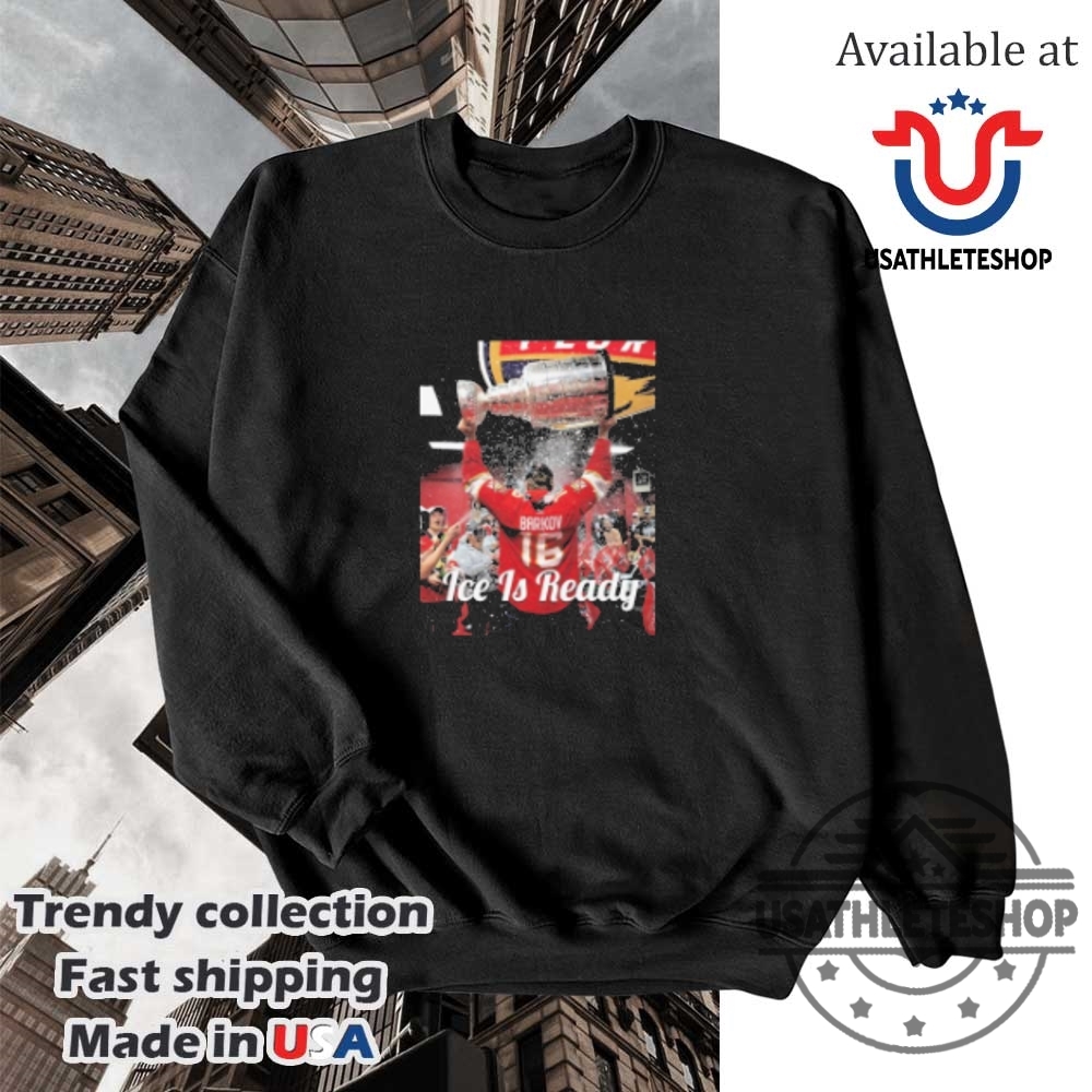 Aleksander Barkov Ice Is Ready Champagne Shower Florida Panthers Shirts 5 Aleksander Barkov Ice Is Ready Champagne Shower Florida Panthers Shirts