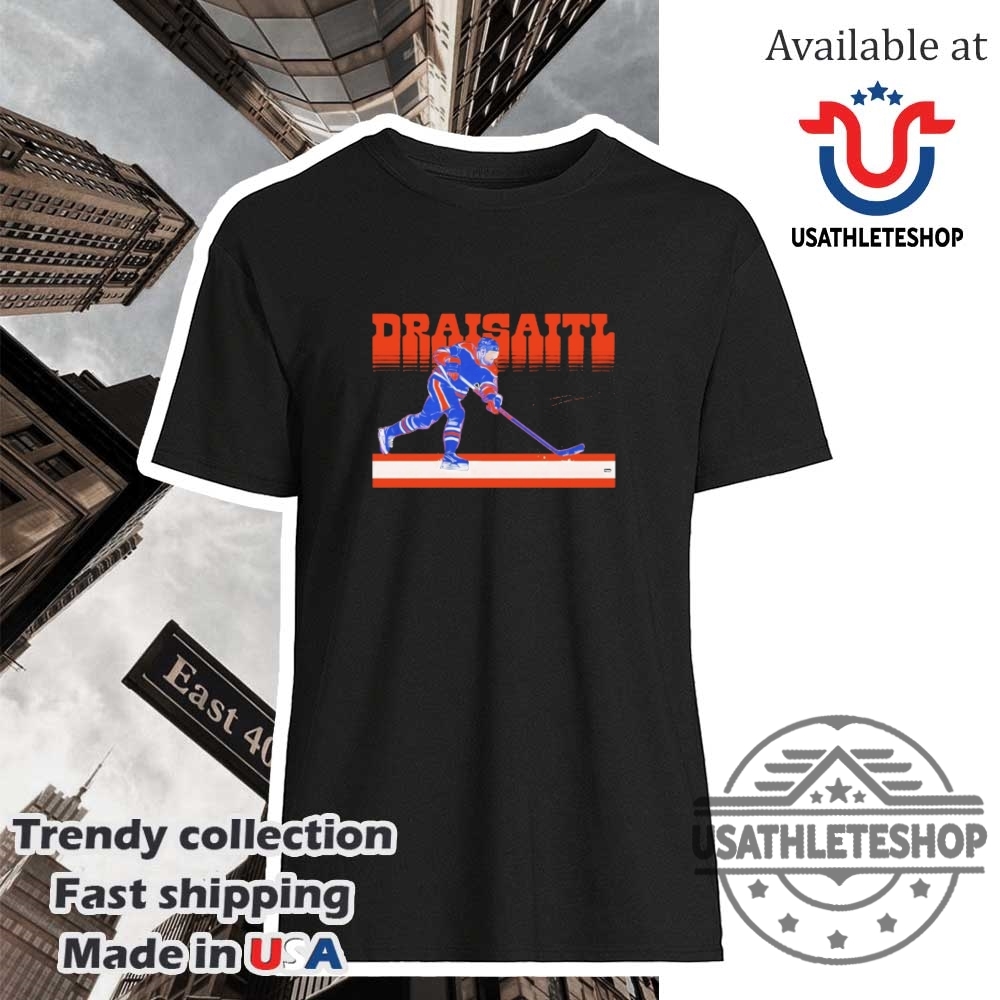 Leon Draisaitl Slap Shot Star Edmonton Oilers Shirt