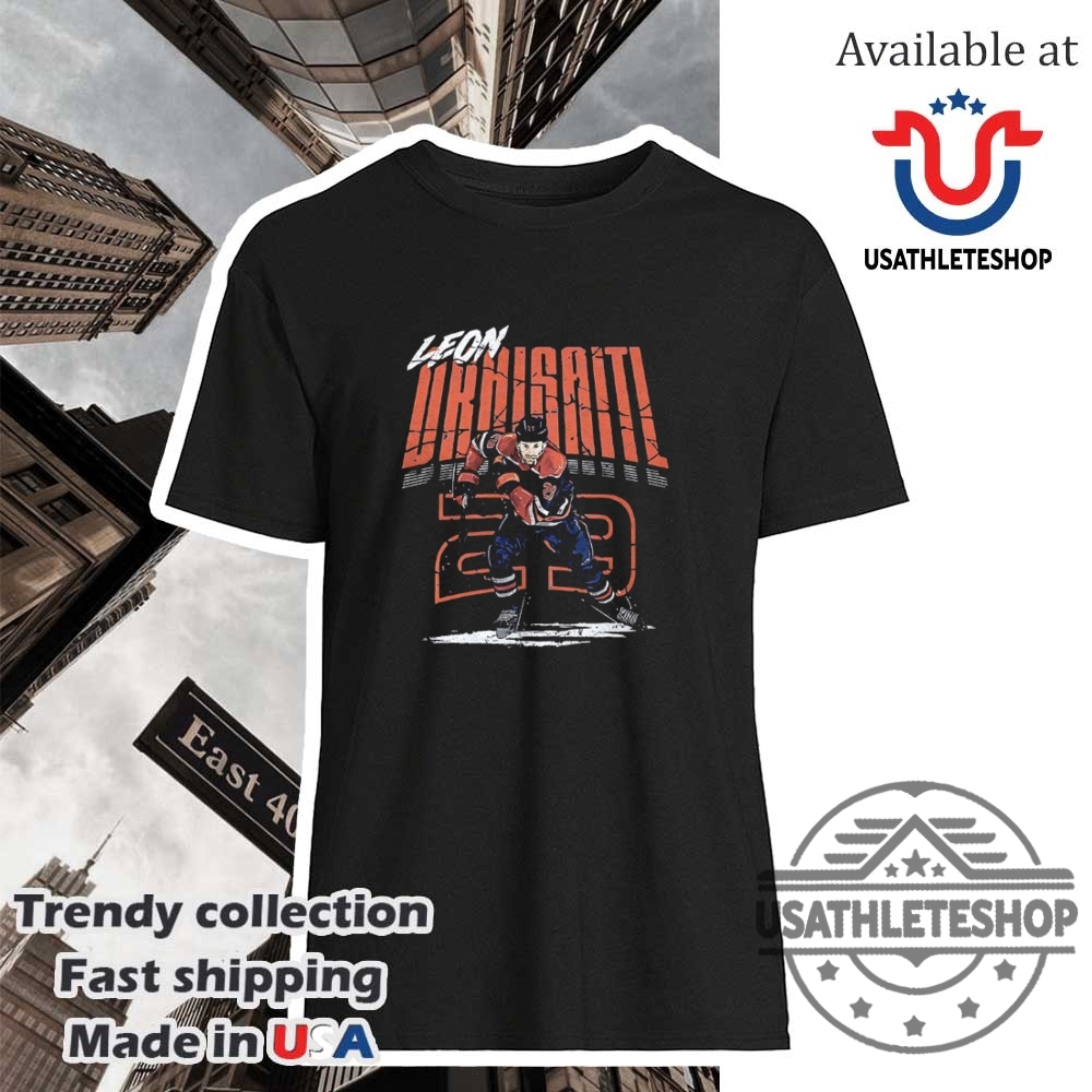 Leon Draisaitl Edmonton Oilers Nhl Hockey Player Name Shirt