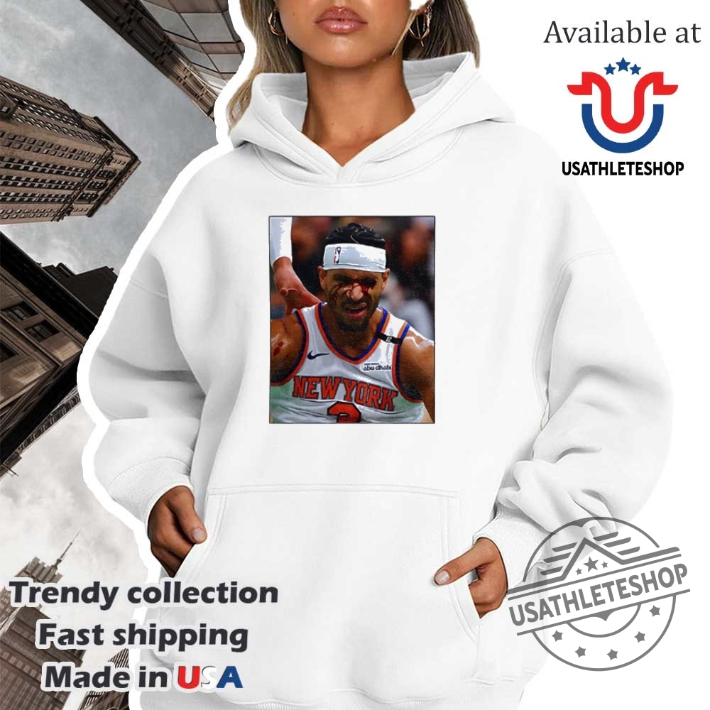 Josh Hart Of New York Knicks Nba Basketball Playoffs 2025 Shirt 4 Josh Hart of New York Knicks NBA Basketball Playoffs 2025 shirt