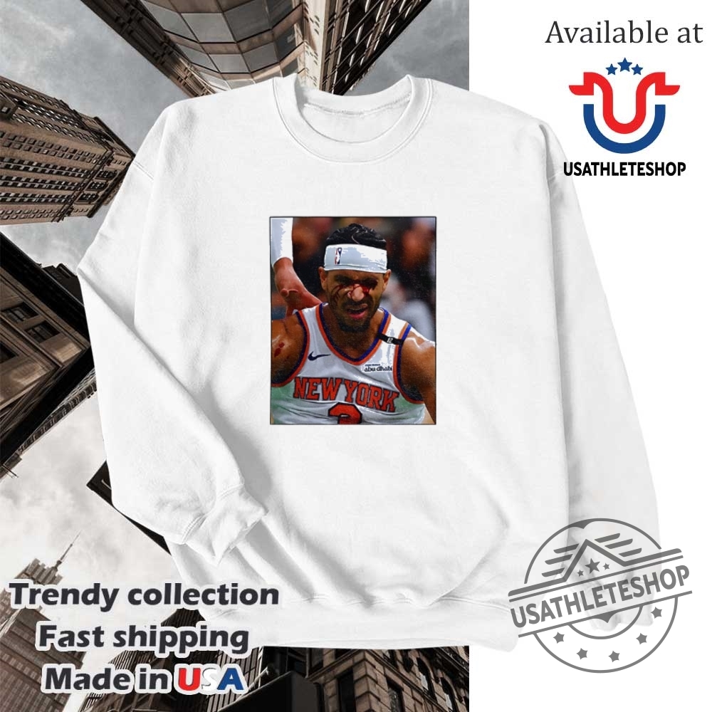 Josh Hart Of New York Knicks Nba Basketball Playoffs 2025 Shirt 5 Josh Hart of New York Knicks NBA Basketball Playoffs 2025 shirt