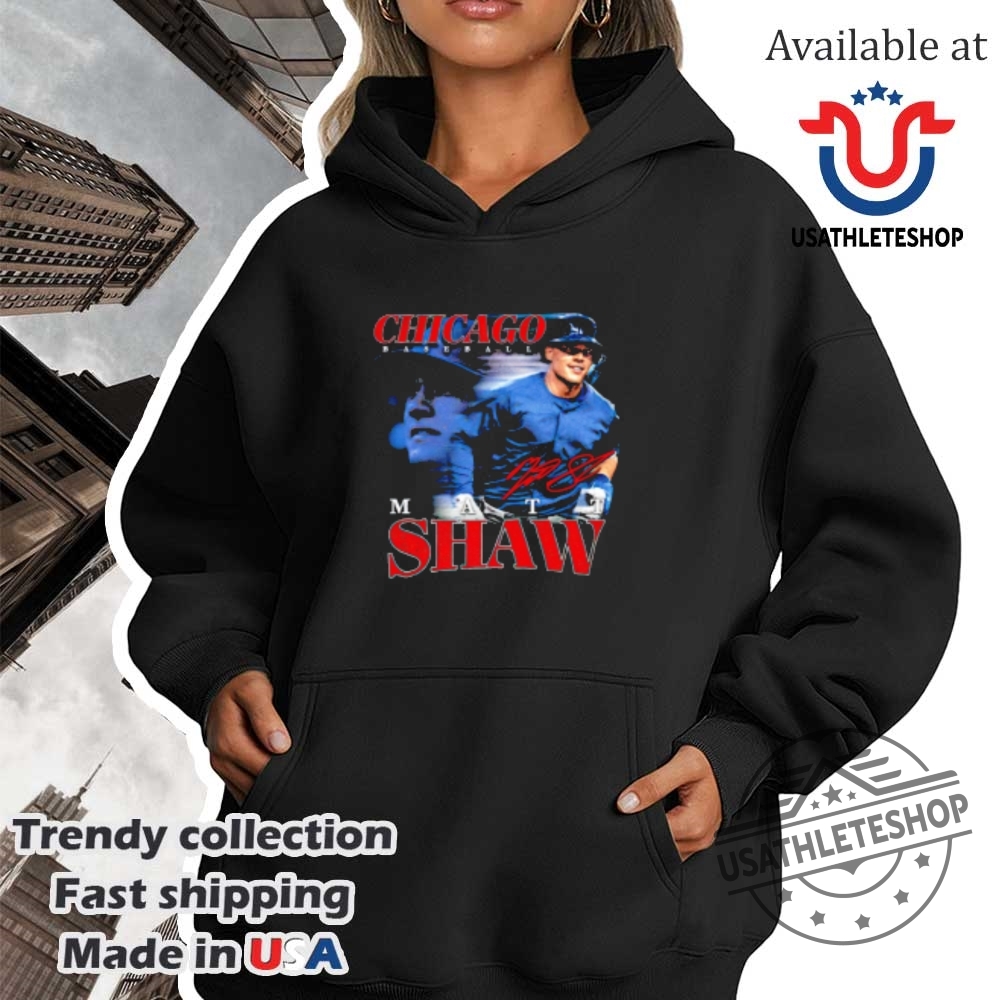 Matt Shaw Chicago Cubs Grunge Signature Shirt 4 Matt Shaw Chicago Cubs Grunge Signature shirt