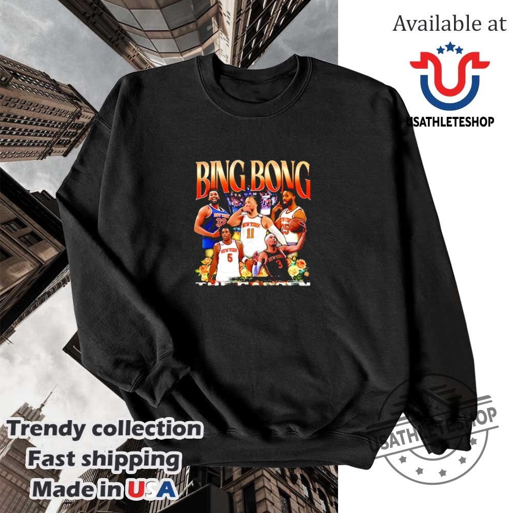 New York Knicks Bing Bong Welcome To The Garden Shirt 5 New York Knicks Bing Bong welcome to the Garden shirt