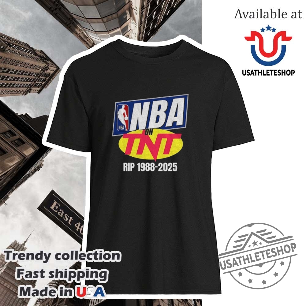 "Shop 2025 Oklahoma City Thunder and Knicks NBA Playoffs T-Shirts" 25 Nba Basketball On Tnt Rip 1988 2025 Shirt