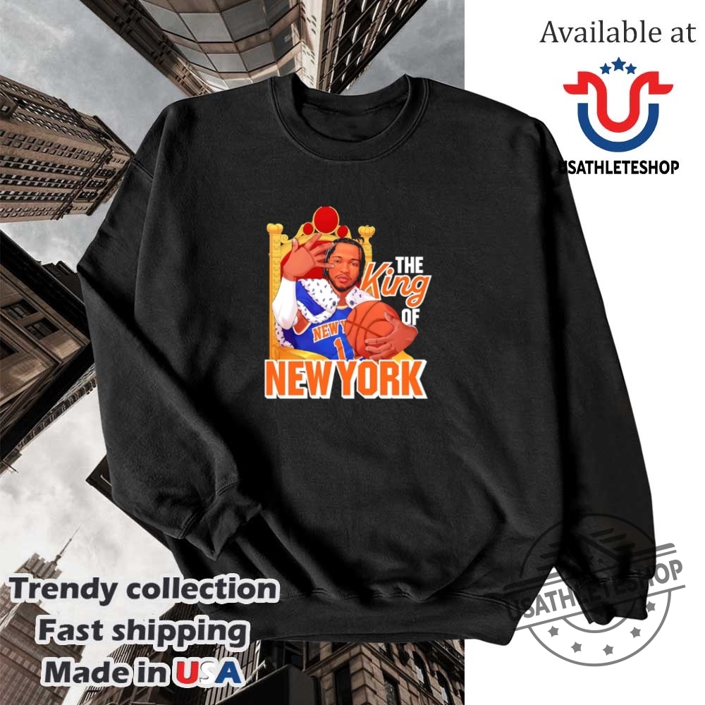 The King Of New York Knicks Jalen Brunson Shirt 5 The King of New York Knicks Jalen Brunson shirt