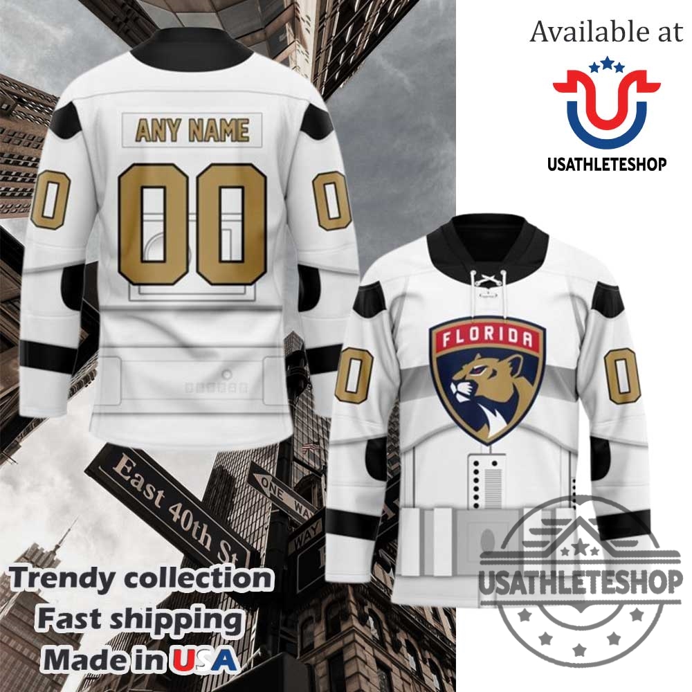 "Top 5 Must-Have Florida Panthers Jerseys for Every Die-Hard Fan" 2 Nhl Florida Panthers Personalized Star Wars Stormtrooper Hockey Jersey