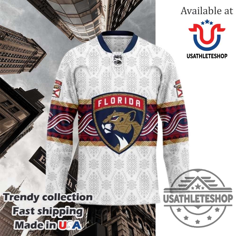 Nhl Florida Panthers Personalized Native Design Hockey Jersey 6 NHL Florida Panthers Personalized Native Design Hockey Jersey