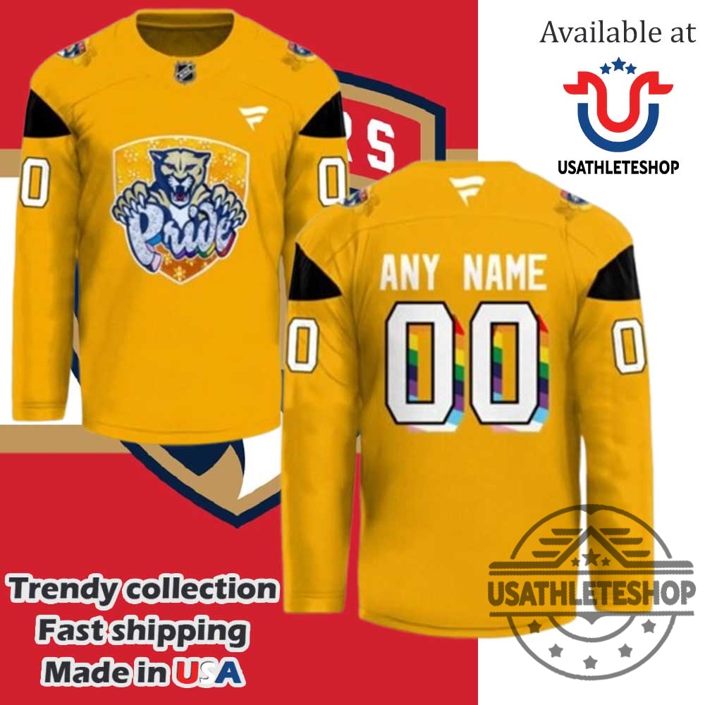 Florida Panthers Pride Night 2025 Hockey Jersey 5 Florida Panthers Pride Night 2025 Hockey Jersey