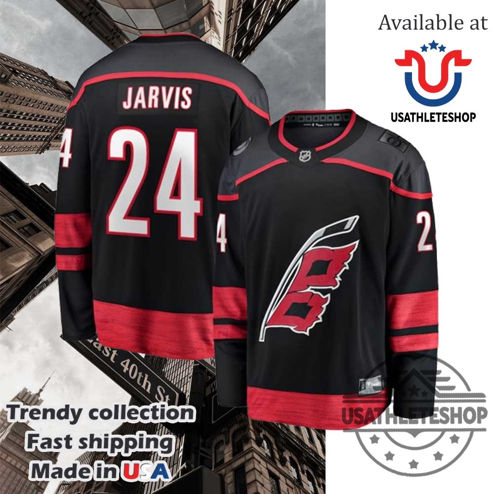 "Top 5 Must-Have Florida Panthers Jerseys for Every Die-Hard Fan" 10 Carolina Hurricanes Seth Jarvis Black Home Breakaway Jersey
