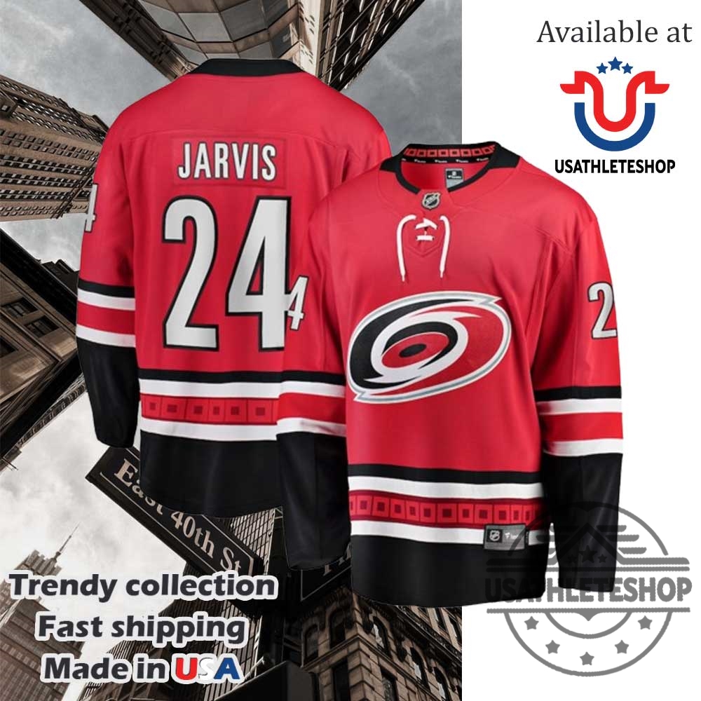 "Top 5 Must-Have Florida Panthers Jerseys for Every Die-Hard Fan" 11 Carolina Hurricanes Seth Jarvis Red Home Breakaway Jersey