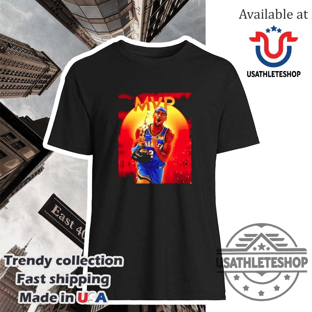 "Top 2025 Racing T-Shirts: IndyCar, NASCAR, Larson & Bell Highlights" 23 Shai Gilgeousalexander Is Your 2025 Nba Mvp Shirt