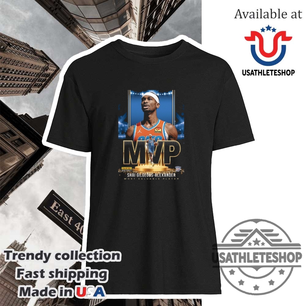 "Top 2025 Racing T-Shirts: IndyCar, NASCAR, Larson & Bell Highlights" 27 Official Shai Gilgeous Alexander Mvp Most Valuable Player Shirt