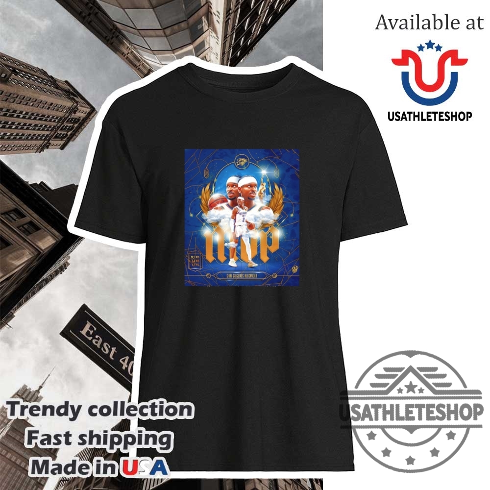 "Top 2025 Racing T-Shirts: IndyCar, NASCAR, Larson & Bell Highlights" 34 Shai Gilgeousalexander Mvp 2025 Playoffs Shirt