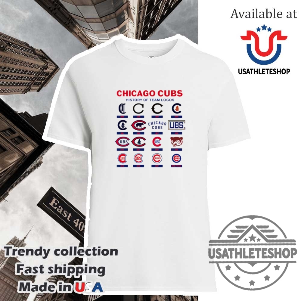 "Stylish NBA and MLB Shirts: Top Picks for 2025 Sports Fans" 4 Chicago Cubs History Of Team Logos 2025 Shirt