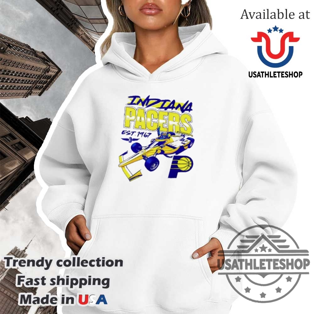Indiana Pacers Est 1967 Nba Playoffs 2025 Boomer Racing Shirt 4 Indiana Pacers est 1967 NBA Playoffs 2025 boomer racing shirt