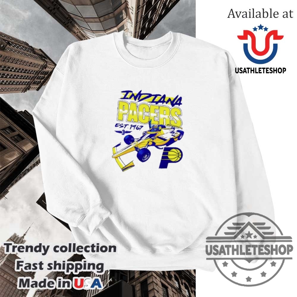 Indiana Pacers Est 1967 Nba Playoffs 2025 Boomer Racing Shirt 5 Indiana Pacers est 1967 NBA Playoffs 2025 boomer racing shirt