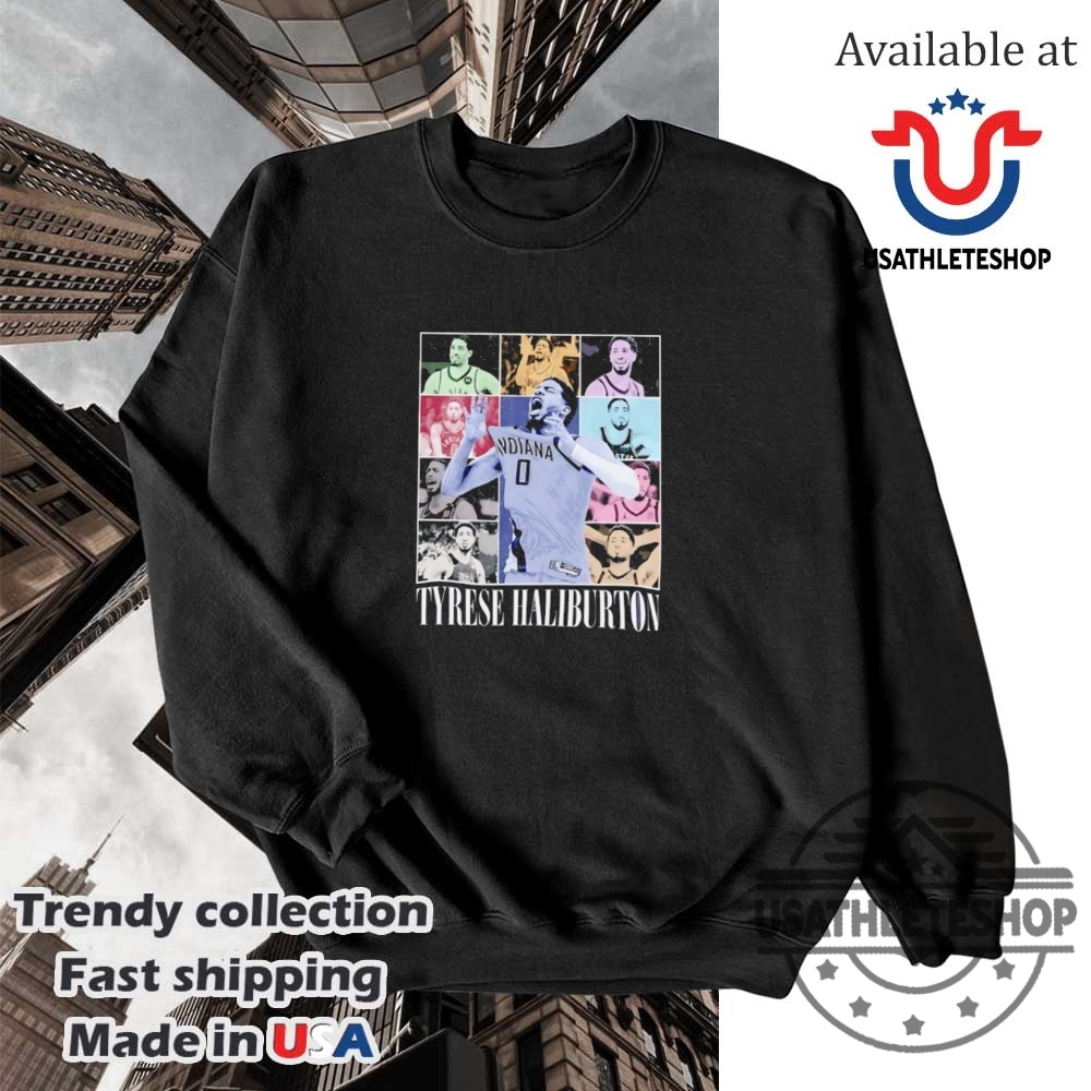 Tyrese Haliburton Indiana Pacers Basketball Photo Shirt 5 Tyrese Haliburton Indiana Pacers Basketball photo shirt