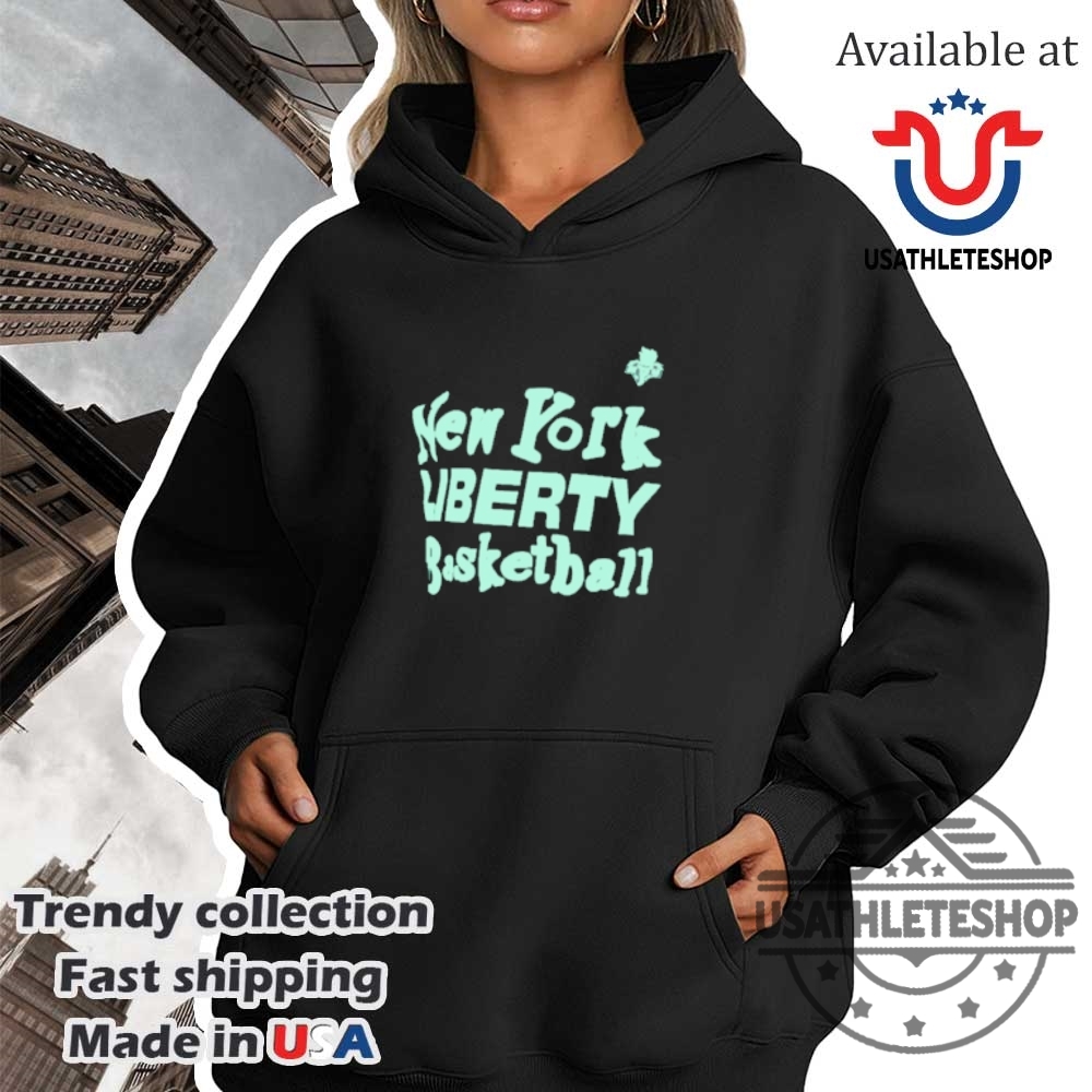 New York Liberty Basketball Wordmark Shirt 4 New York Liberty Basketball Wordmark shirt