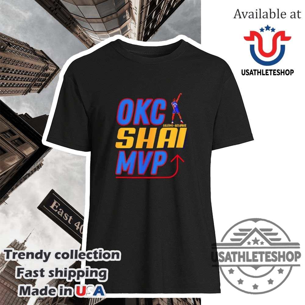 "Stylish NBA and MLB Shirts: Top Picks for 2025 Sports Fans" 29 Okc Shai Mvp 2025 Oklahoma City Thunder Basketball Shirt