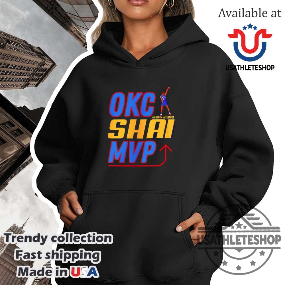 Okc Shai Mvp 2025 Oklahoma City Thunder Basketball Shirt 4 OKC Shai MVP 2025 Oklahoma City Thunder Basketball shirt