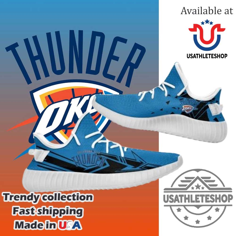 Oklahoma City Thunder Yeezy Boost Blue Black Arrow Edition 3 Oklahoma City Thunder Yeezy Boost – Blue Black Arrow Edition