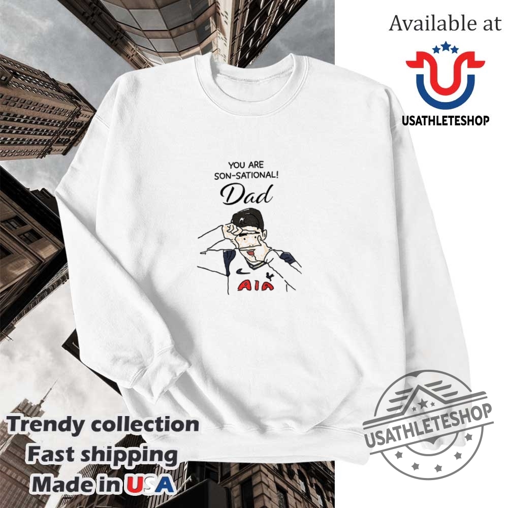 Son Heung Min Cartoon Tottenham Hotspurs You Are Son Sational Dad Fathers Day Shirt 5 Son Heung Min cartoon Tottenham Hotspurs You Are Son Sational Dad Father’s Day shirt