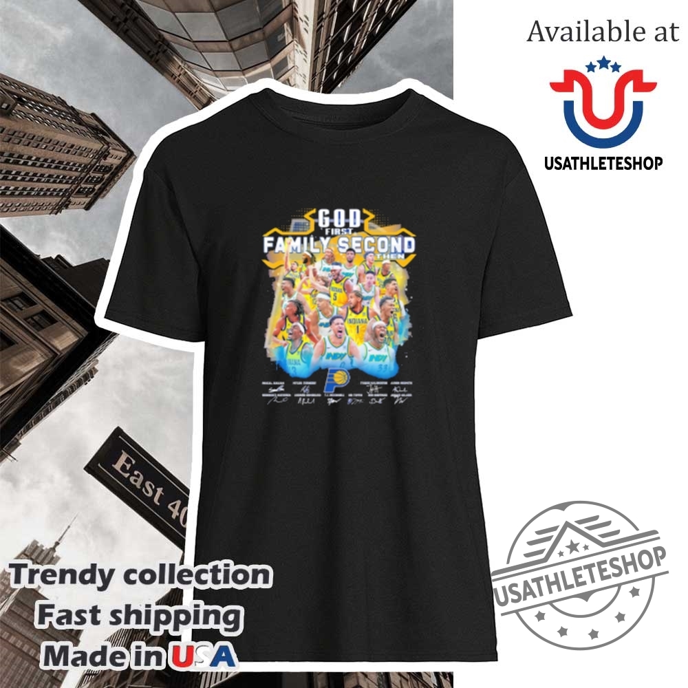 "Top Son Heung-min Shirts: Legendary Tottenham Designs for Fans" 10 God First Family Second Then Indiana Pacers Players Signatures Shirt