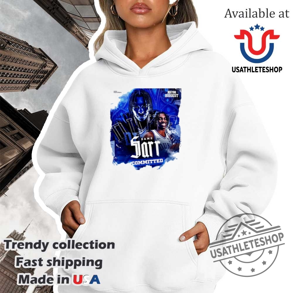 Dame Sarr Committed Duke Basketball Shirt 4 Dame Sarr Committed Duke basketball shirt