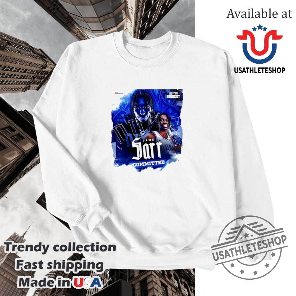 Dame Sarr Committed Duke Basketball Shirt 5 Dame Sarr Committed Duke basketball shirt