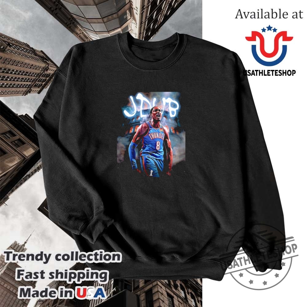 Jdub Jalen Williams Conference Finals Game Shirt 5 JDUB Jalen Williams Conference Finals game shirt