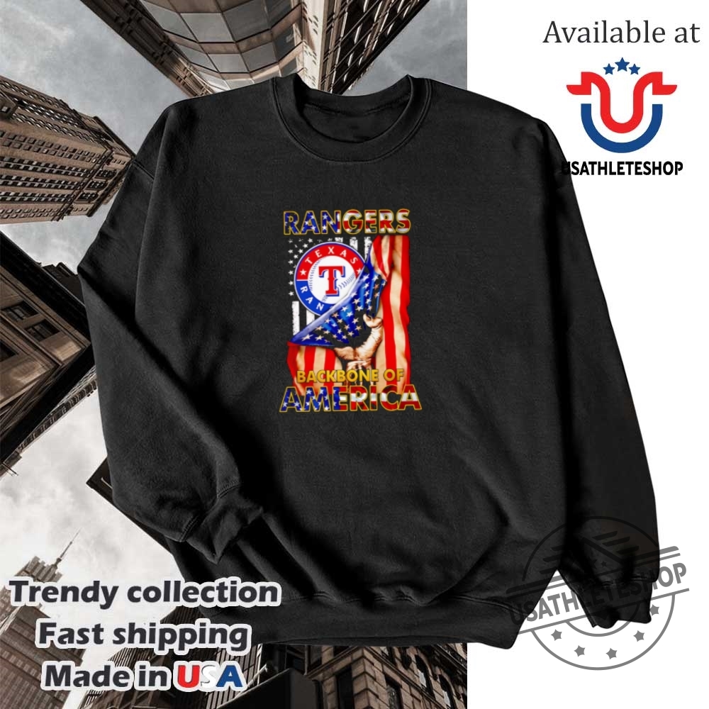 Rangers Backbone Of America Shirt 5 Rangers backbone of America shirt