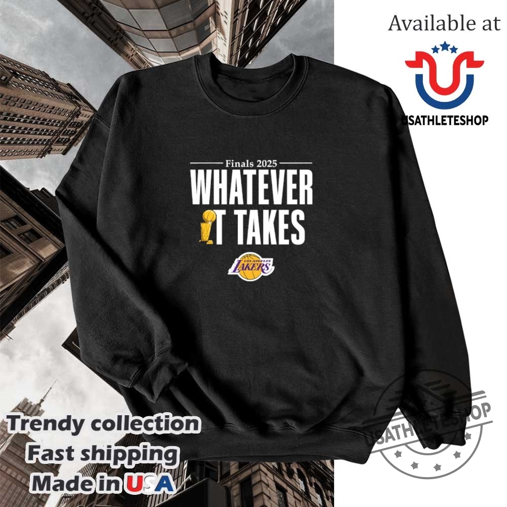 Los Angeles Lakers Whatever It Takes Trophy Shirt 5 Los Angeles Lakers whatever it takes trophy shirt