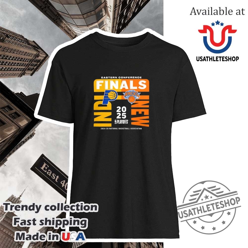 Indiana-Pacers-Vs-New-York-Knicks-2025-Nba-Eastern-Conference-Finals-Matchup-Shirt-usathleteshop_1