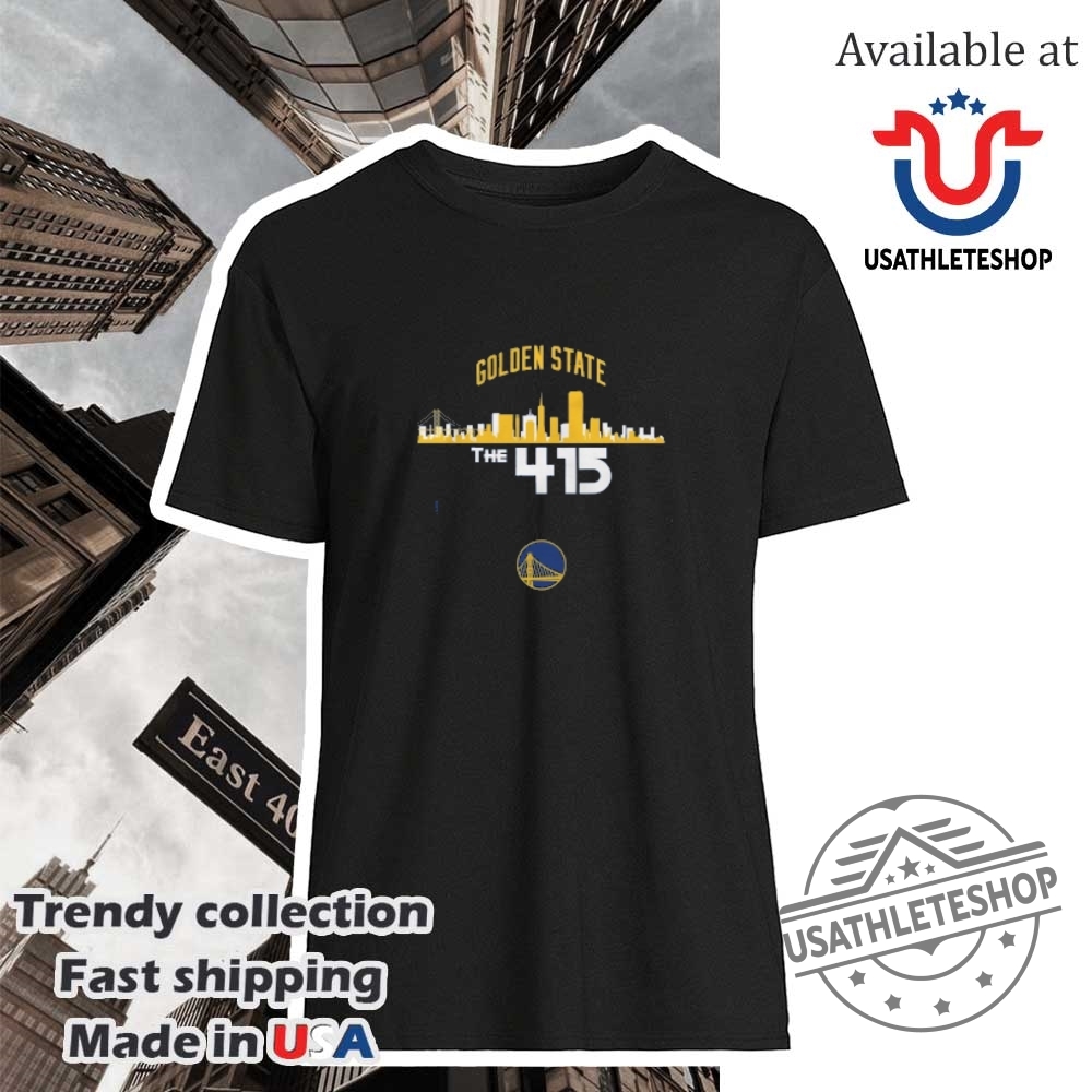 Stadium Essentials Golden State Warriors Cities Golden State The 415 2025 Shirt