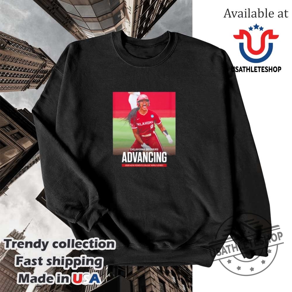 Tia Milloy Oklahoma Sooners Wcws 2025 Softball Fan Tee 5 Tia Milloy Oklahoma Sooners WCWS 2025 Softball Fan Tee
