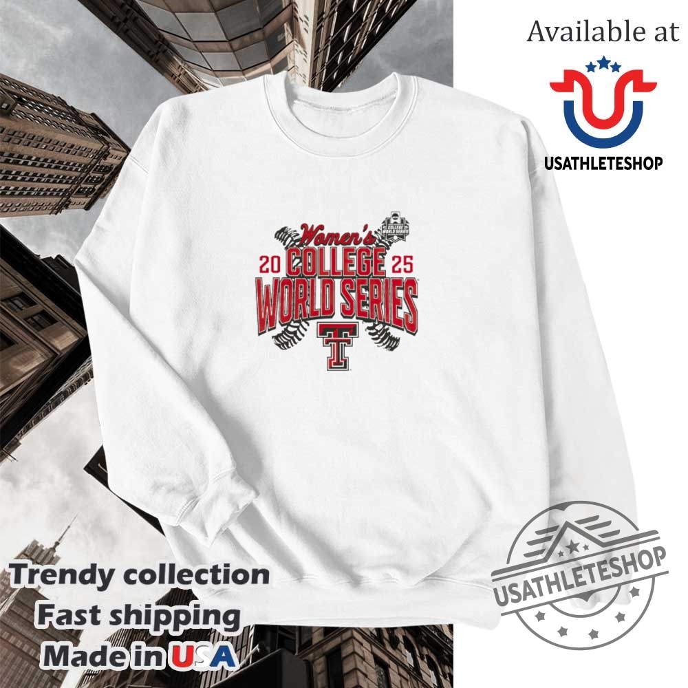 Texas Tech Red Raiders Ncaa Softball Wcws 2025 Fan Shirt 5 Texas Tech Red Raiders NCAA Softball WCWS 2025 Fan Shirt