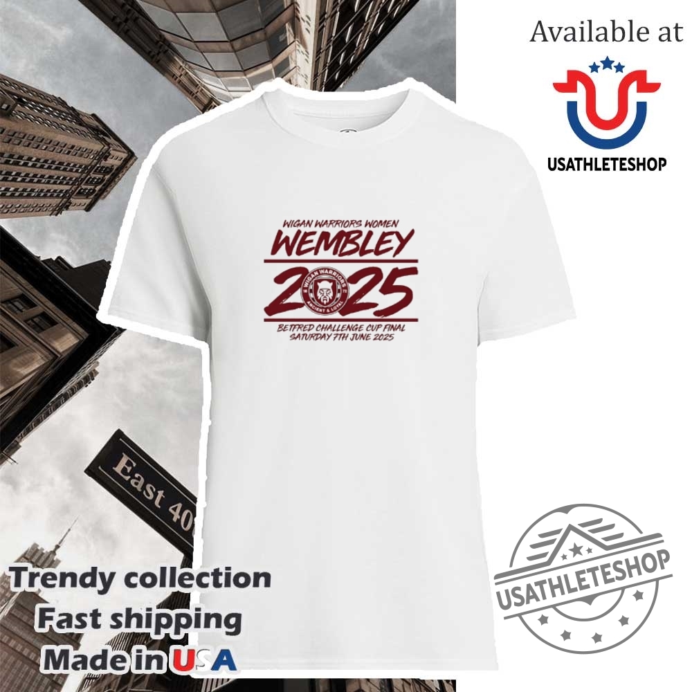 Wigan Warriors Womens Wembley 2025 Victory Tshirt