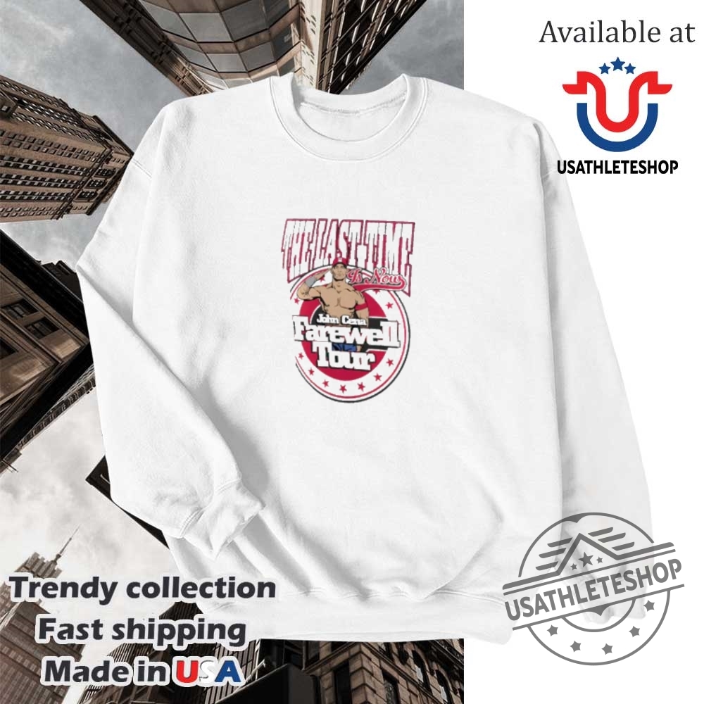 John Cena Farewell Tour 2025 Shirt The Last Time Is Now Wwe Edition 5 John Cena Farewell Tour 2025 Shirt – “The Last Time Is Now” WWE Edition