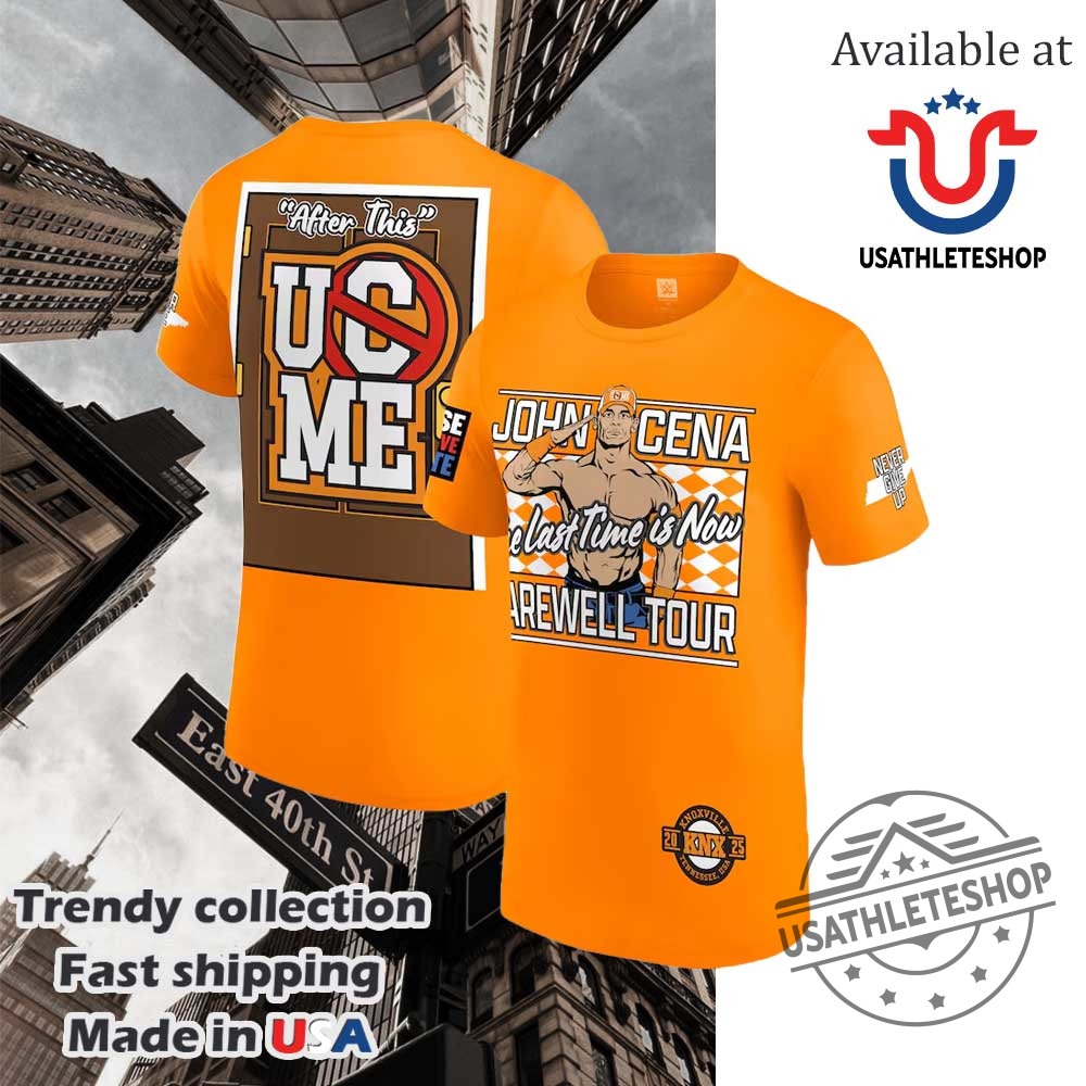 "Shop Vintage and Farewell Tour Shirts: Indy 500 & WWE Highlights" 5 Wwe John Cena Farewell 2025 Knoxville Tshirt