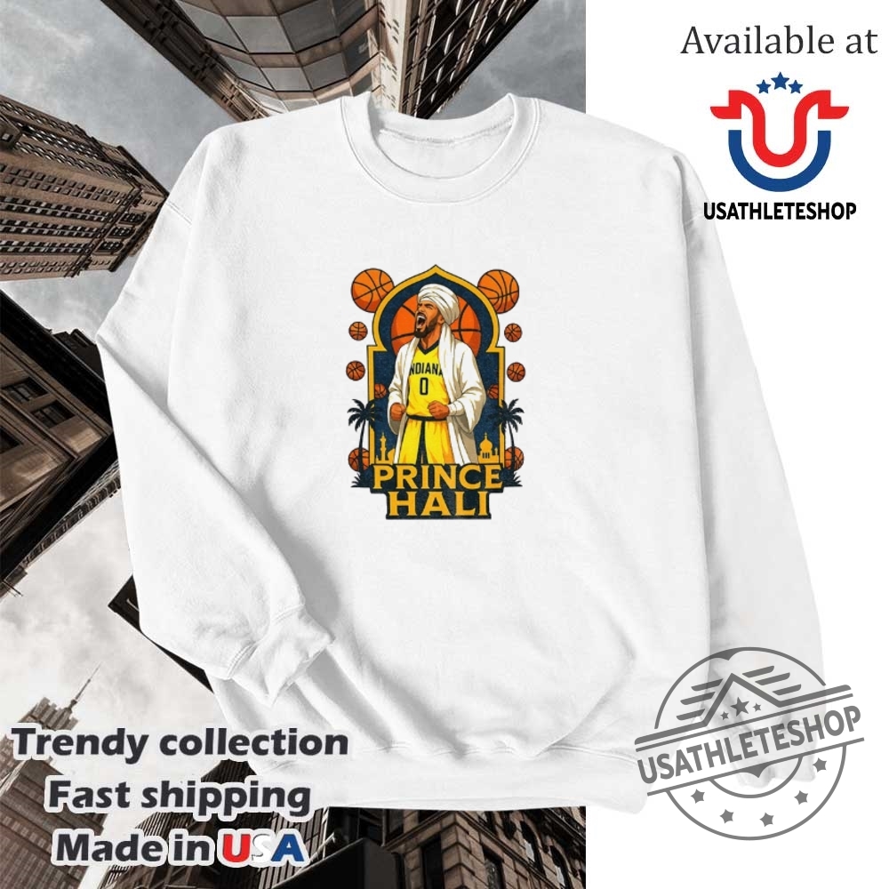 Tyrese Haliburton Indiana Pacers Nba Basketball Prince Hali Cartoon Shirt 5 Tyrese Haliburton Indiana Pacers NBA Basketball Prince Hali cartoon shirt