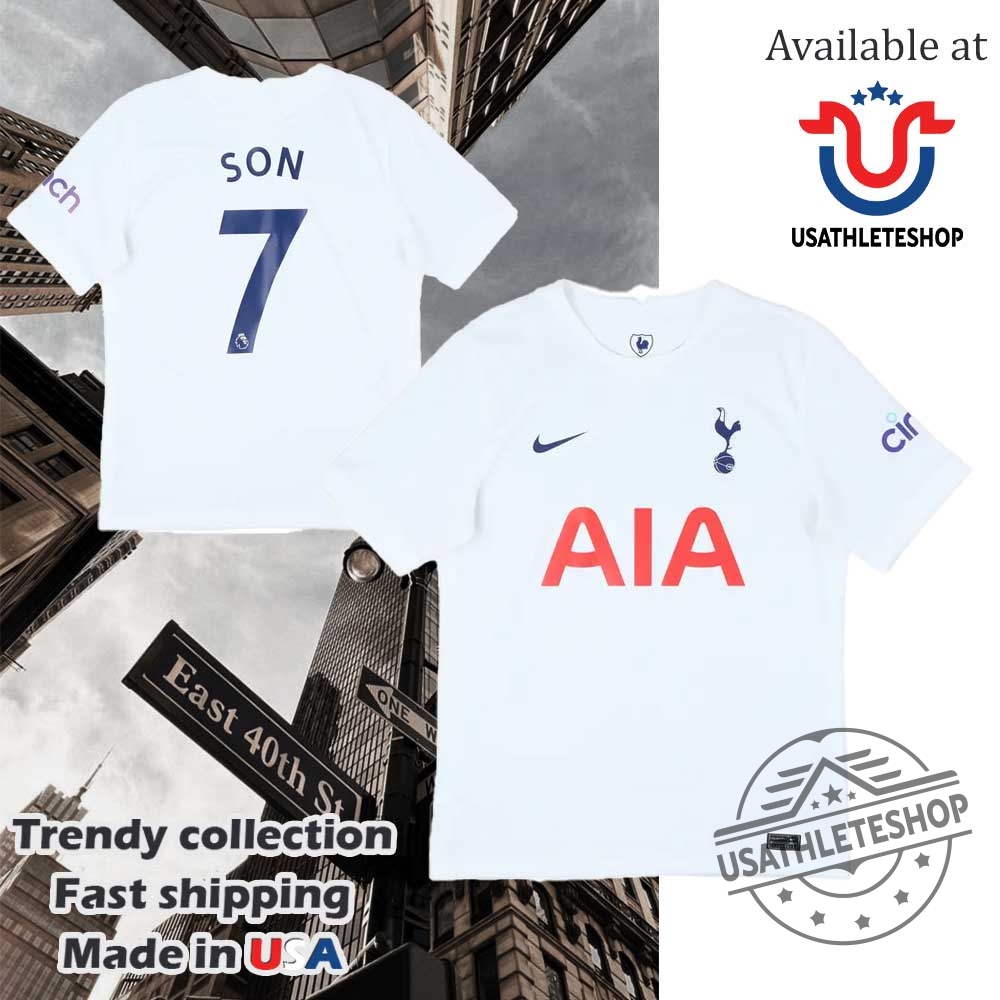 "Shop Vintage and Farewell Tour Shirts: Indy 500 & WWE Highlights" 19 Official Tottenham Hotspur Son 7 Football White Shirt