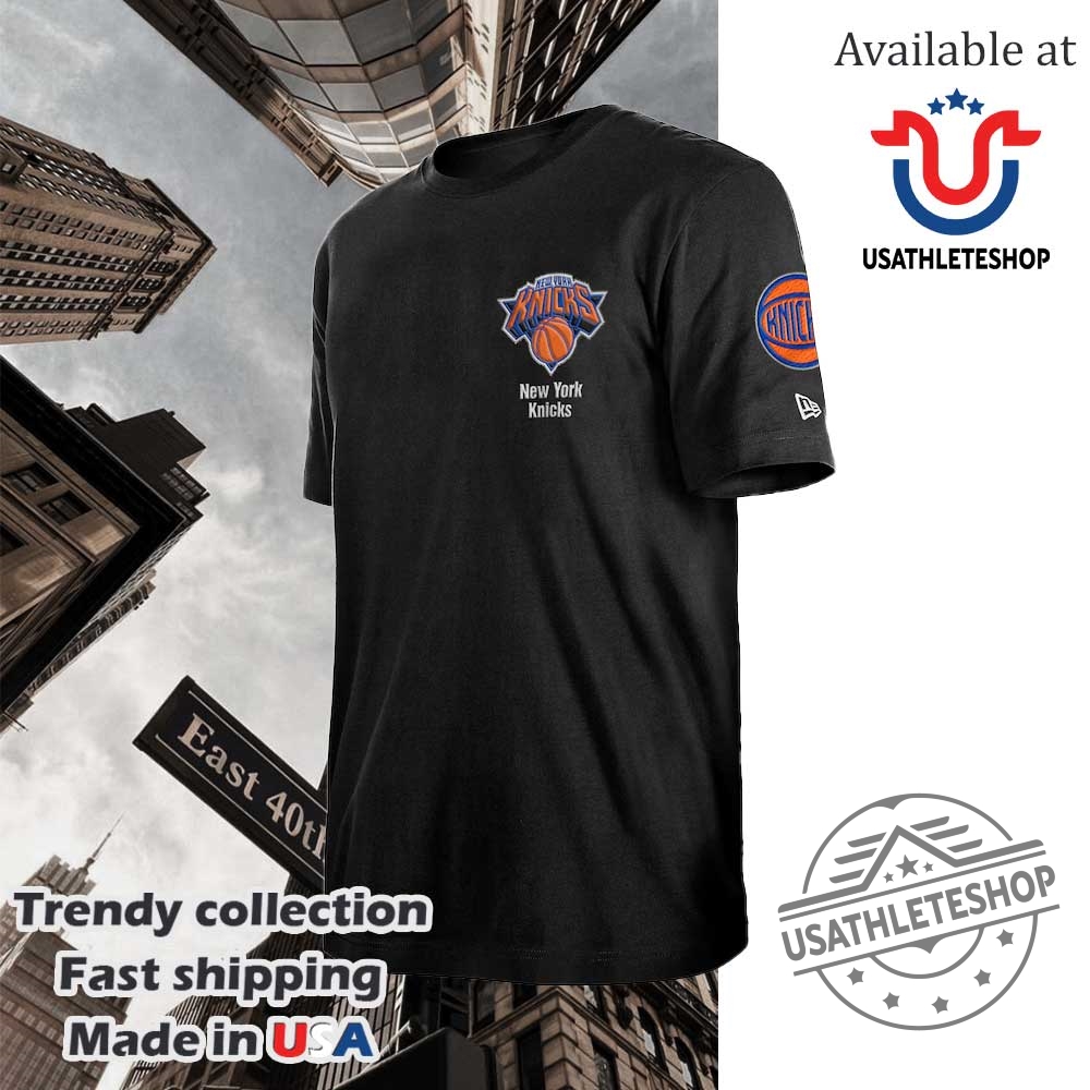 New York Knicks New Era Black 202223 City Edition Elite Pack Shirt 4 New York Knicks New Era Black 2022/23 City Edition Elite Pack Shirt