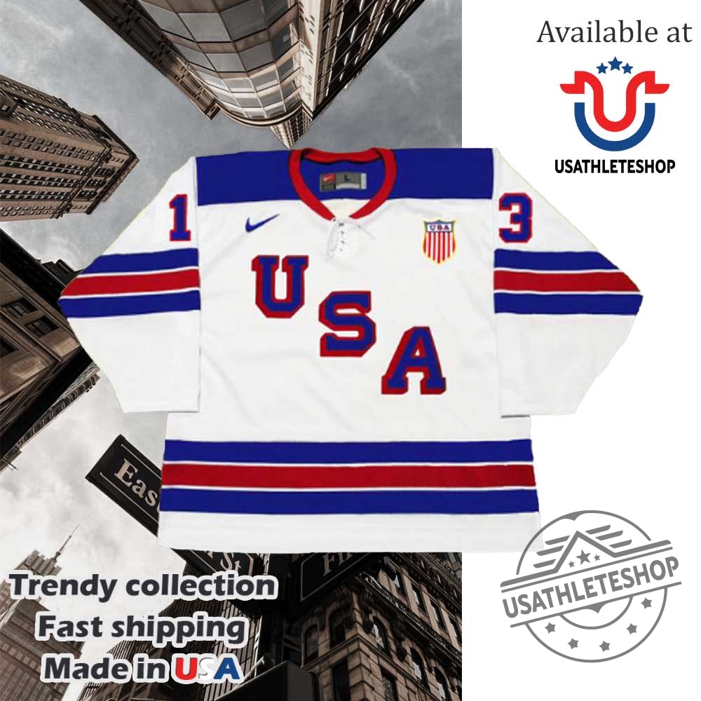 Johnny Gaudreau 2024 Nike Usa Throwback Hockey Jersey 4 JOHNNY GAUDREAU 2024 Nike USA Throwback Hockey Jersey
