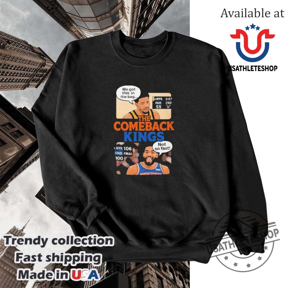 The Comeback Kings Pacers And Karlanthony Comics Shirt 5 The Comeback Kings Pacers And Karl-anthony Comics Shirt