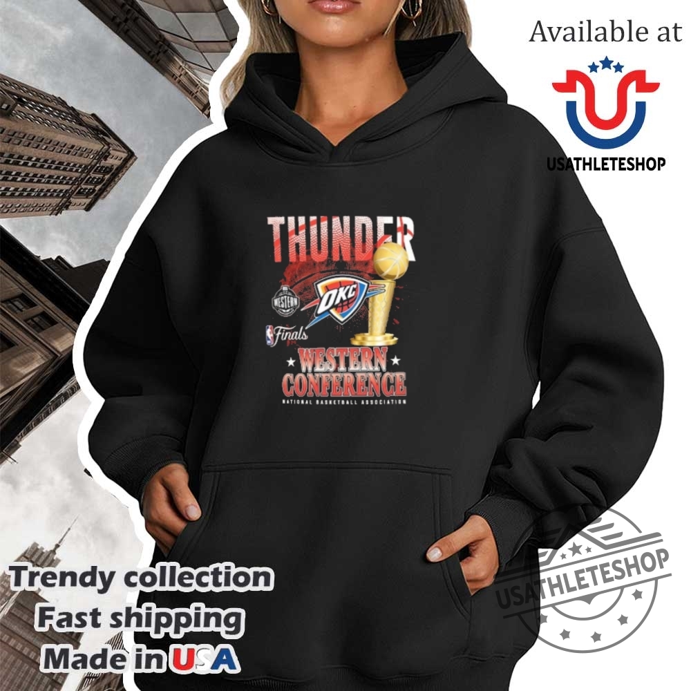 Oklahoma City Thunder 2025 Eastern Conference Finals National Basketball Association Shirt 4 Oklahoma City Thunder 2025 Eastern Conference Finals National Basketball Association Shirt