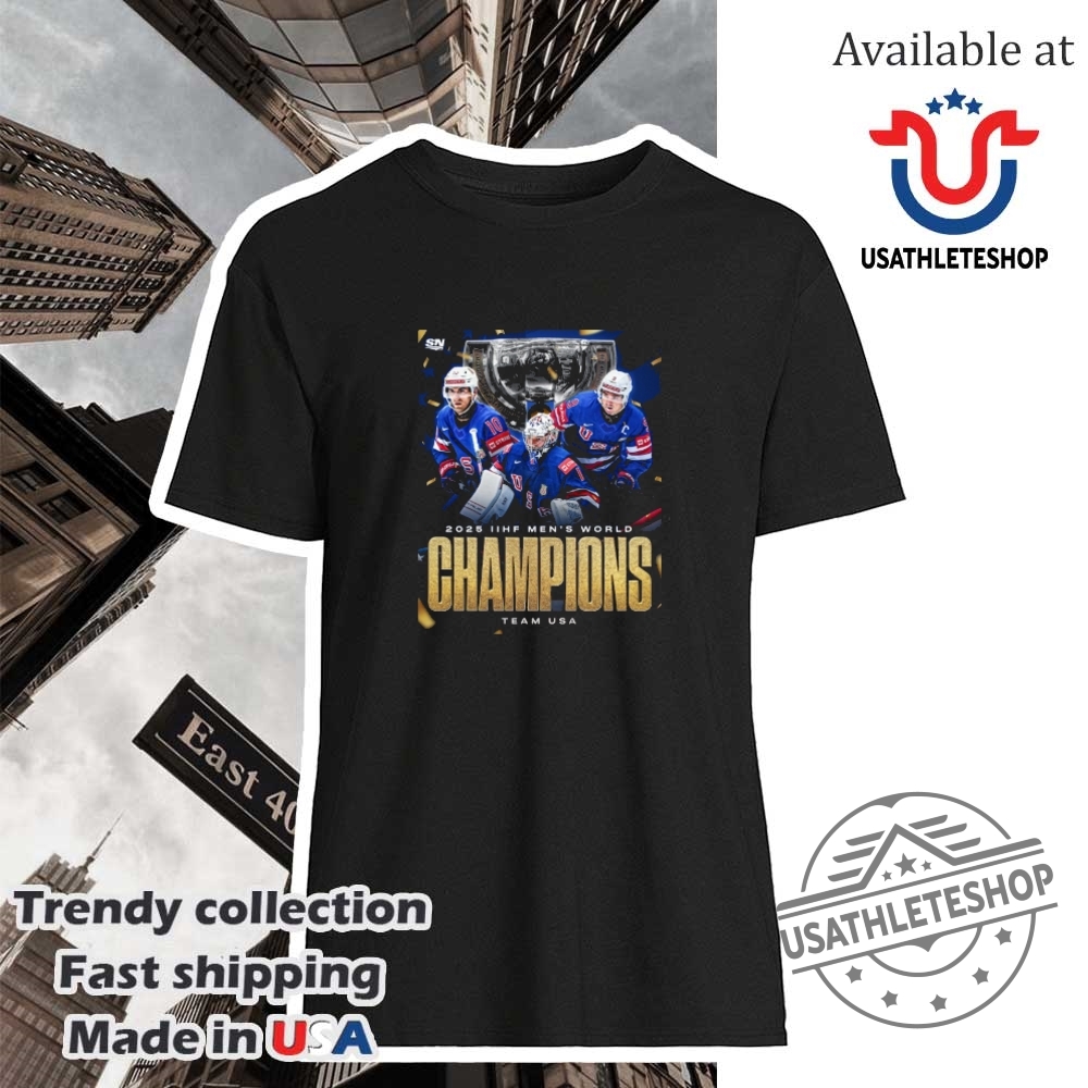 "Top 5 Must-Have Sports Jerseys and Shirts for 2024" 24 Team Usa 2025 Iihf Mens World Champions Shirt