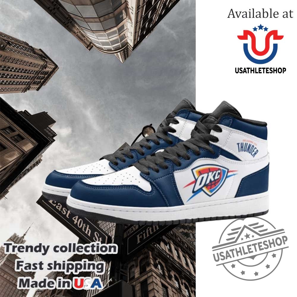 Oklahoma City Thunder Sneakers Custom Basketball Fan Shoes For Men And Women 6 Oklahoma City Thunder Sneakers Custom Basketball Fan Shoes for Men and Women