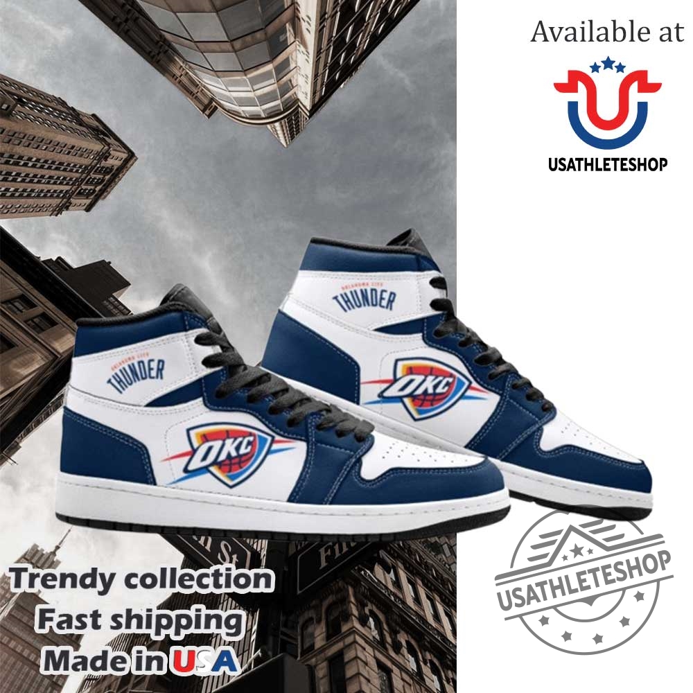 Oklahoma City Thunder Sneakers Custom Basketball Fan Shoes For Men And Women 7 Oklahoma City Thunder Sneakers Custom Basketball Fan Shoes for Men and Women