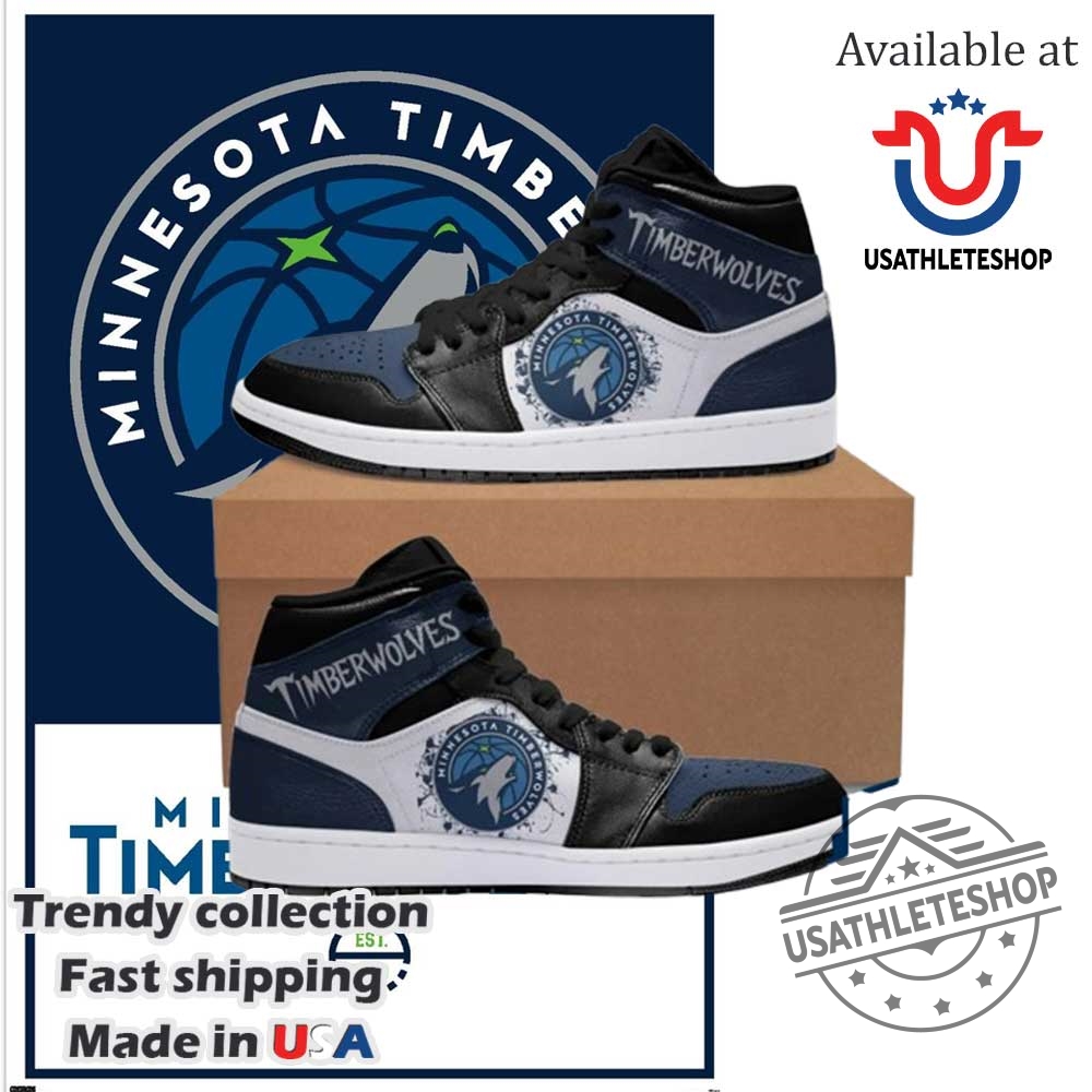 Minnesota Timberwolves Custom Hightop Sneakers Nba Basketball Fan Shoes For Men And Women 3 Minnesota Timberwolves Custom High-Top Sneakers NBA Basketball Fan Shoes for Men and Women