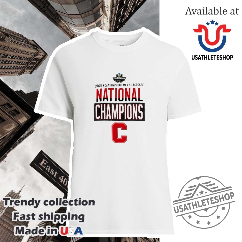 Cornell Big Red 2025 Ncaa Division I Mens Lacrosse National Champions Shirt